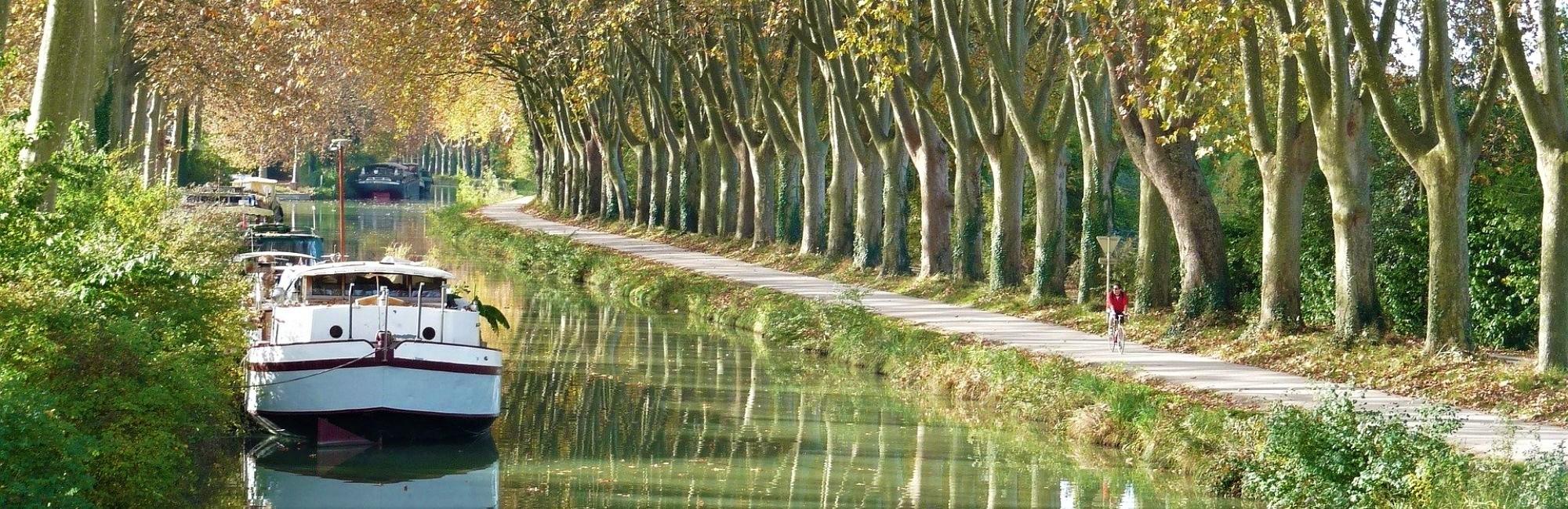 Canal du Midi bike Pixabay